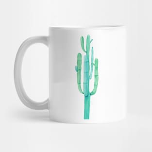 One Pretty Watercolor Cactus Mug